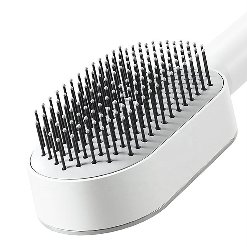 One-Click Self-Cleaning Scalp Brush